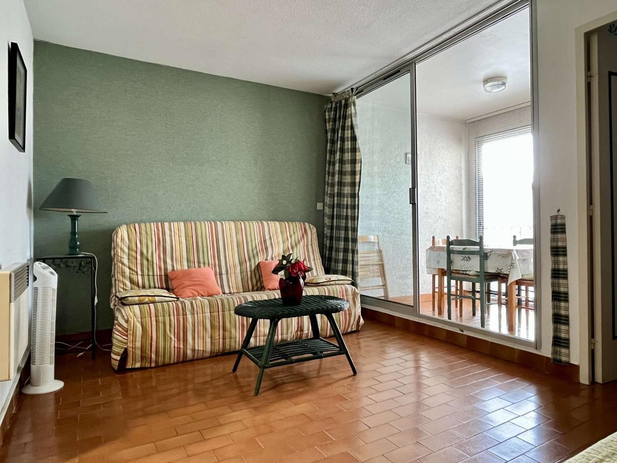 Studio A Argeles-Sur-Mer, 400M De La Plage Et Proche Commerces, Loggia, Animaux Bienvenus, Menage Inclus - Fr-1-225-548 Екстериор снимка
