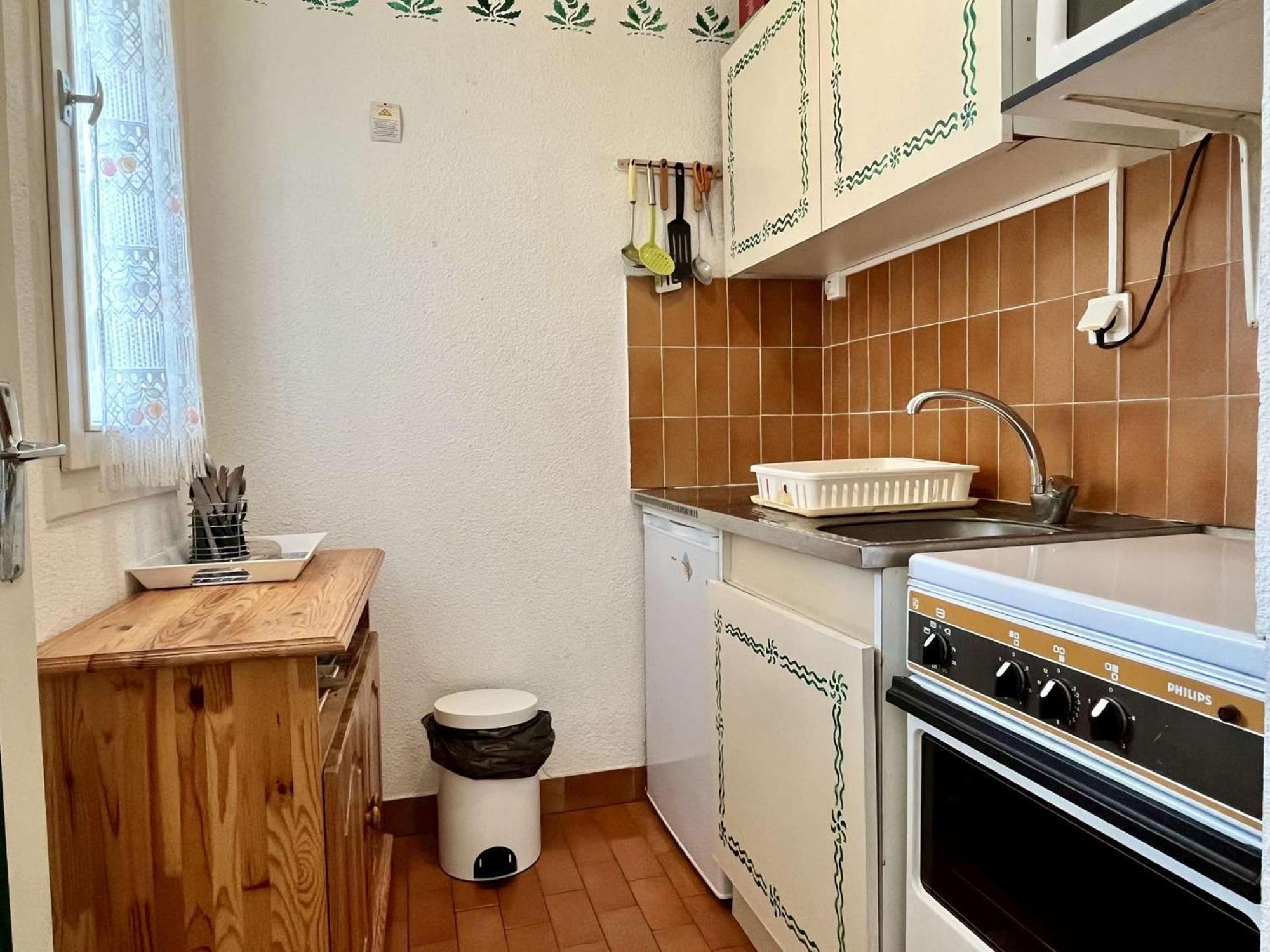 Studio A Argeles-Sur-Mer, 400M De La Plage Et Proche Commerces, Loggia, Animaux Bienvenus, Menage Inclus - Fr-1-225-548 Екстериор снимка